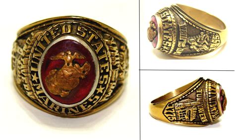 United States Marines Ring 1945