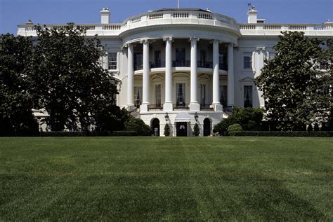 White House Front And Back View